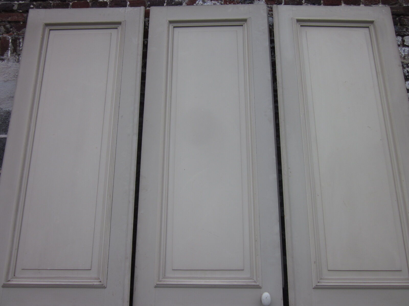 3 old separation doors