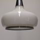 White opaline pendant light from the 60s/70s