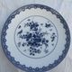 Plate of delft blue collection in porcelain ruks vintage museum