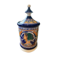 Pharmacy pot signed Florentine ceramic porcelain Italy
