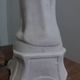 Religious statue, Jesus Christ in biscuit by Mauger and Pezé.