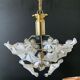 Lustre fleurs blanches