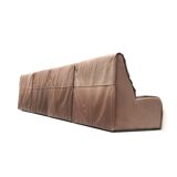 Vintage modular sofa with 4 elements from De Sede made in the 1970s