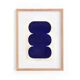 Twist - contemporary painting on paper signed Eawy