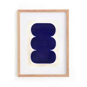 Twist - contemporary painting on paper signed Eawy