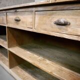 Antique shop counter