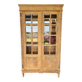 Vitrine en chêne