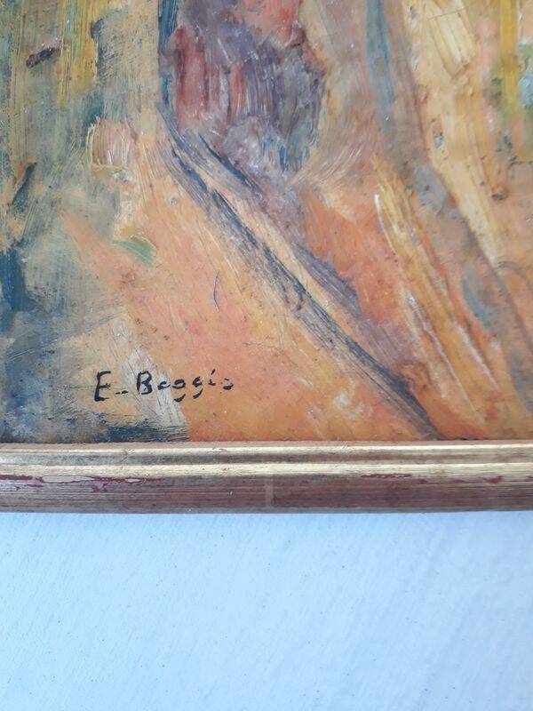 oil on canvas by ellio boggio