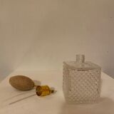 Glass perfume spray and vintage perfume atomizer gold pump