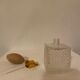Glass perfume spray and vintage perfume atomizer gold pump