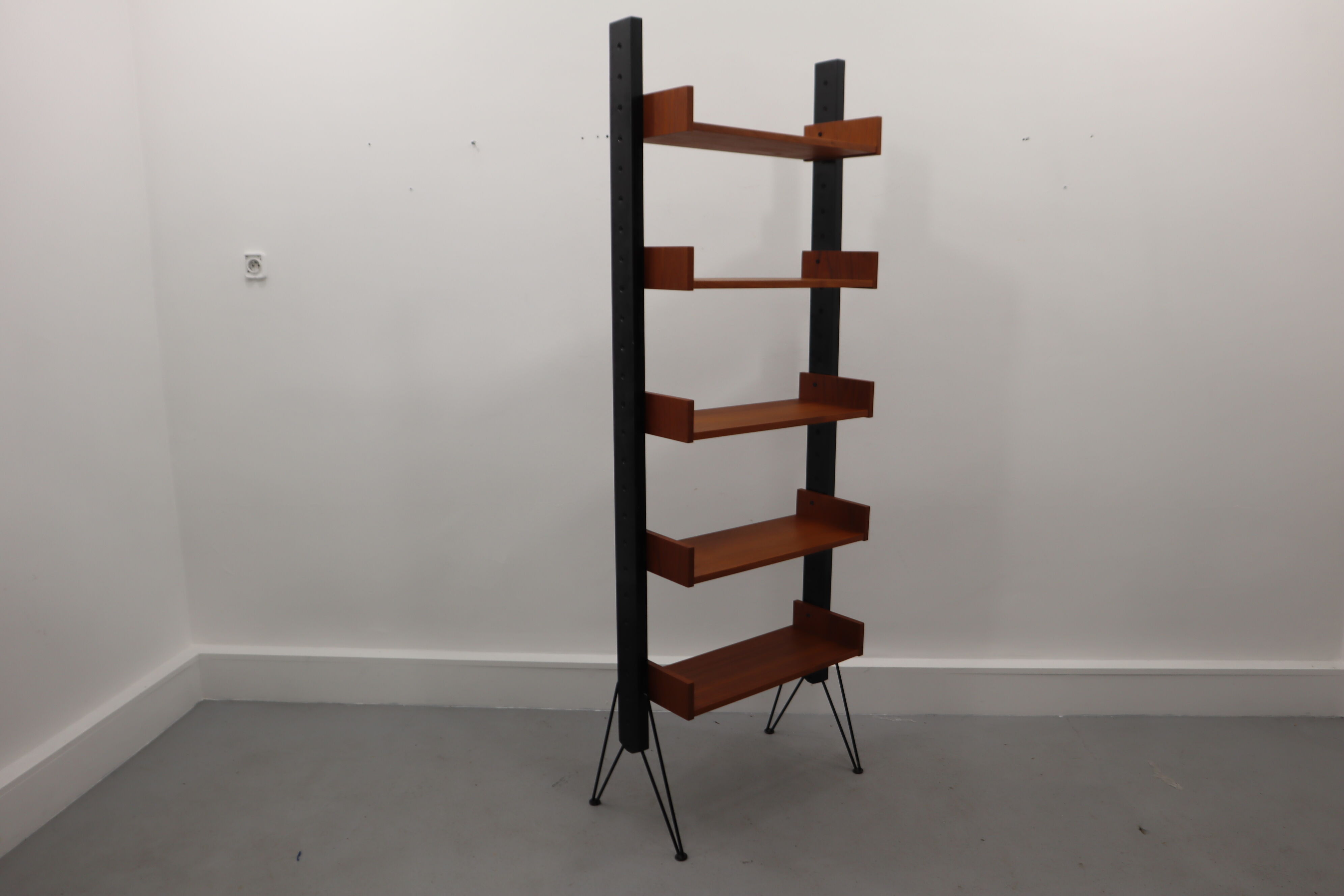 Scandinavian Teak Bookcase , 1960 s