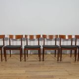 Mid-Century Dining Chairs in Teak by Ib Kofod Larsen for G-Plan, Great Britain, 1960s, Set of 6