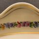 Chocolate cake dish Raynaud Limoges floral decoration