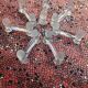 Set of 7 Baccarat Houdon crystal knife holders