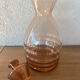 Ensemble carafe et 4 verres