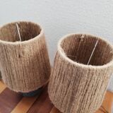 Pair of vintage ceramic lamp