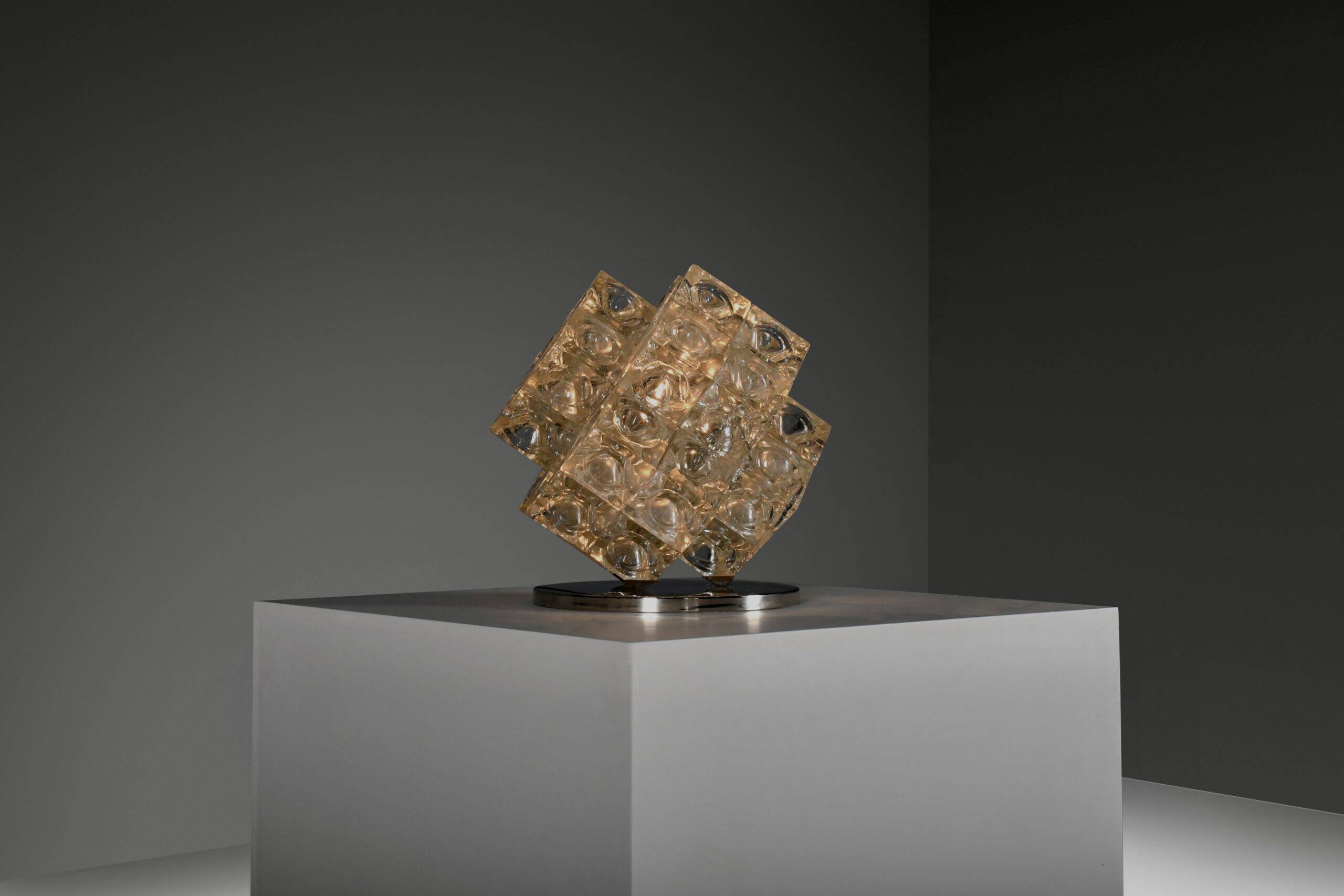 Albano Poli 'Eclisse' table lamp by Poliarte