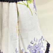 LAMPSHade Plexiglass and Lilac Fabric VINTAGE