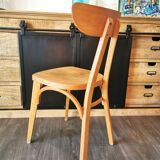 Series of 6 chairs bistro Baumann and Luterma