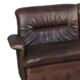 Vintage modular leather sofa from the 60s and 70s