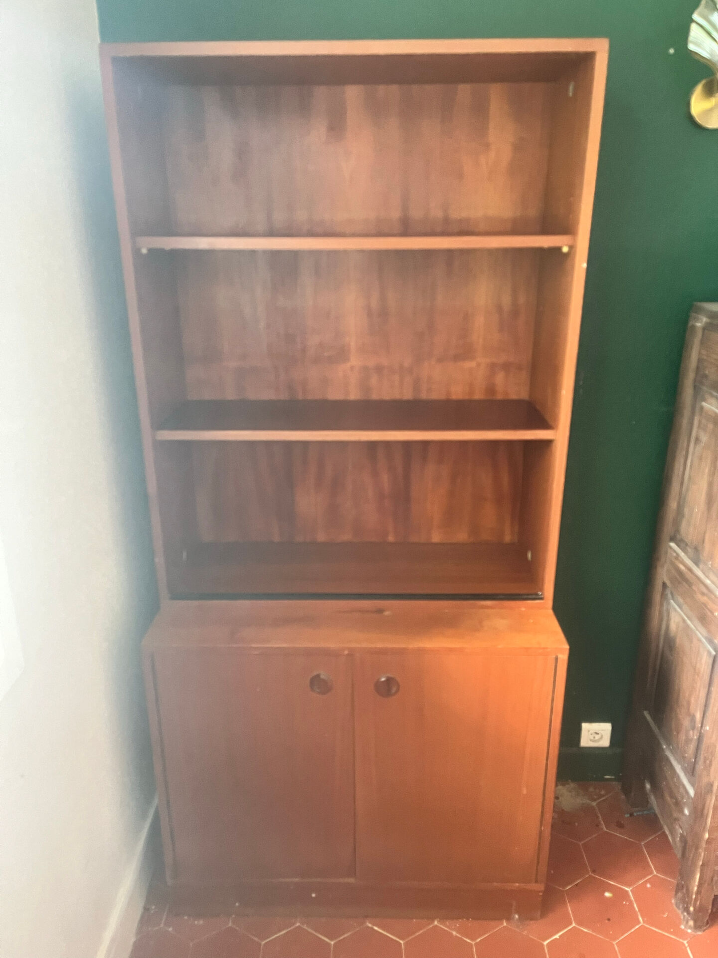 Buffet / Bibliothèque vintage scandinave années 70