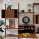 "Royal System" set of 4 teak columns, by Poul Cadovius 1970