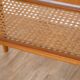Scandinavian vintage bedside table in teak 1960