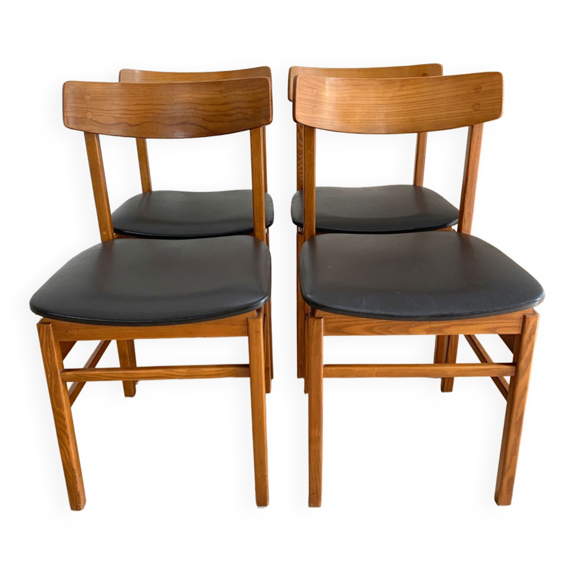 Suite de 4 chaises Gessef style scandinave