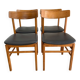 Suite de 4 chaises Gessef style scandinave