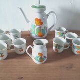 Service à café porcelaine Bavaria design années 70