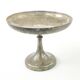 Art Deco pedestal fruit bowl, silver-plated pewter, Germany, 1930s
