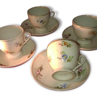 Cups and saucers