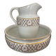 Toilet set broc and bowl