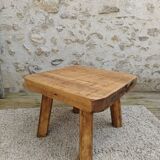 Solid oak coffee table