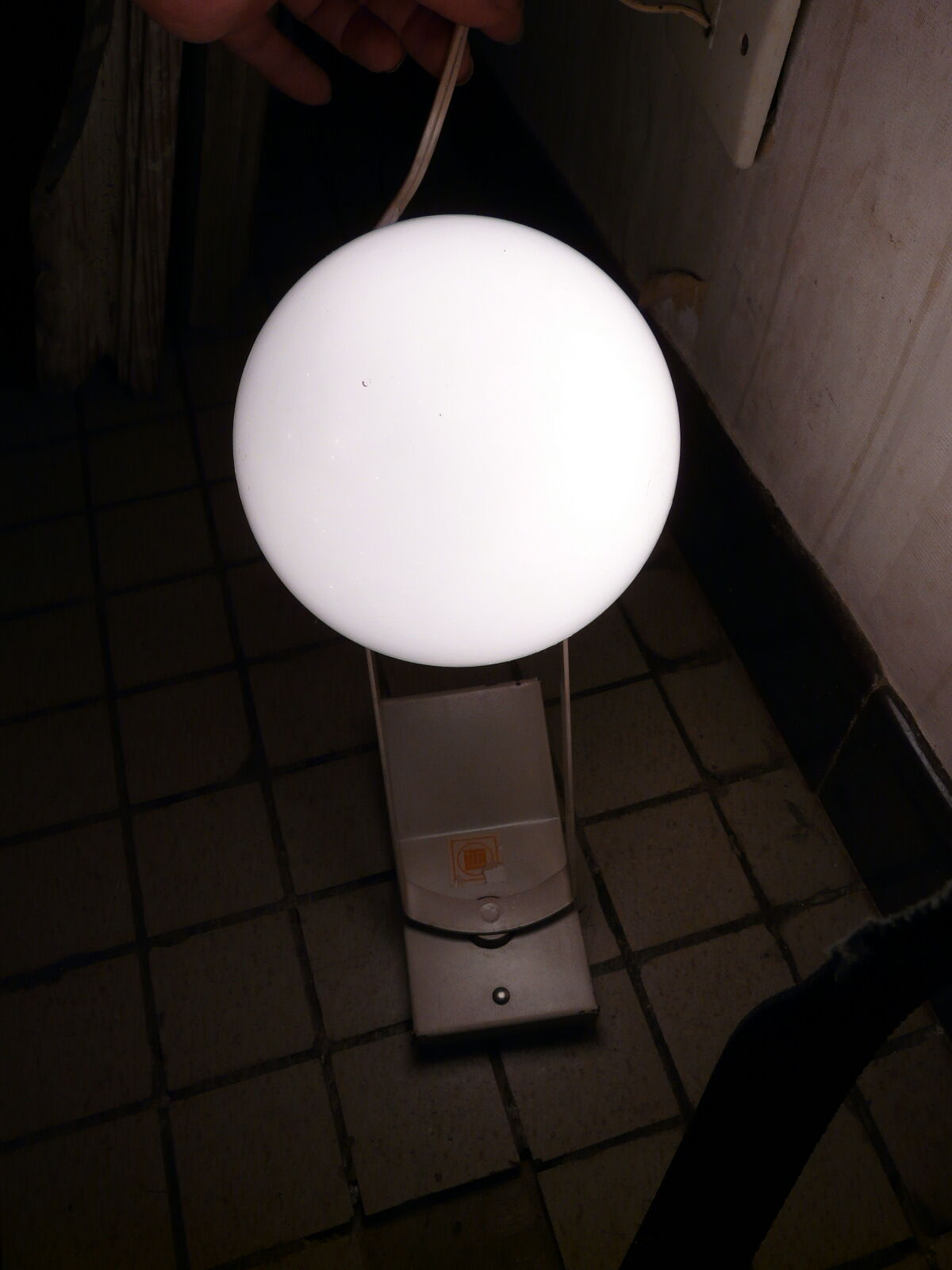 vintage spot lamp Lita clip with its bulb