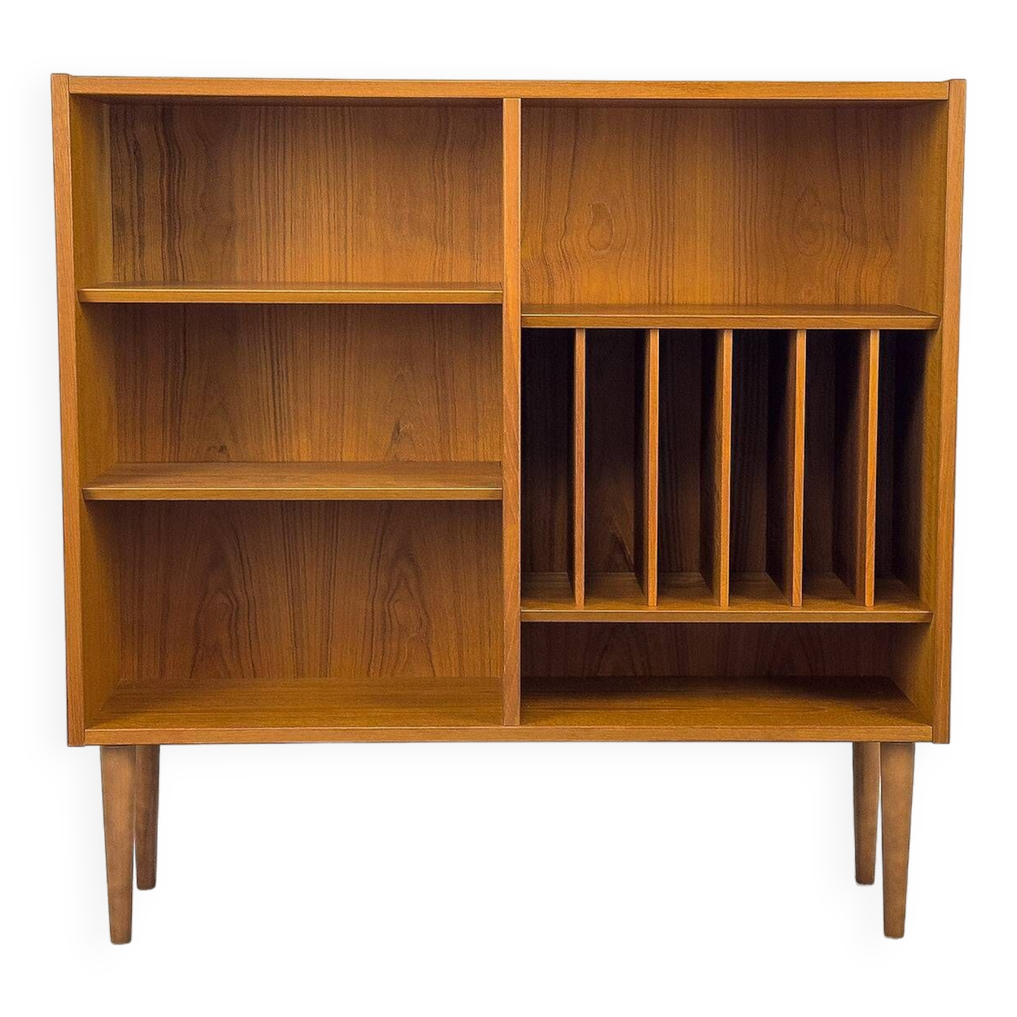 Vintage Danish Teak Bookshelf by Carlo Jensen for Hundevad & Co., 1960s