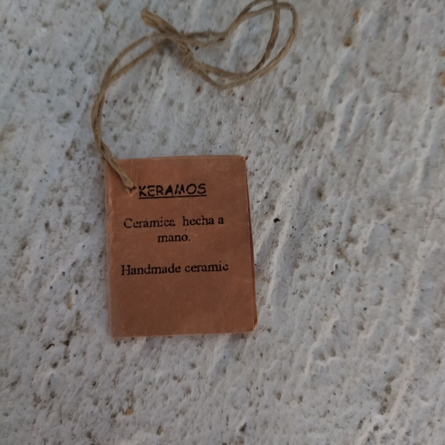 Terracotta stoneware vase Oscar Dempere Keramos