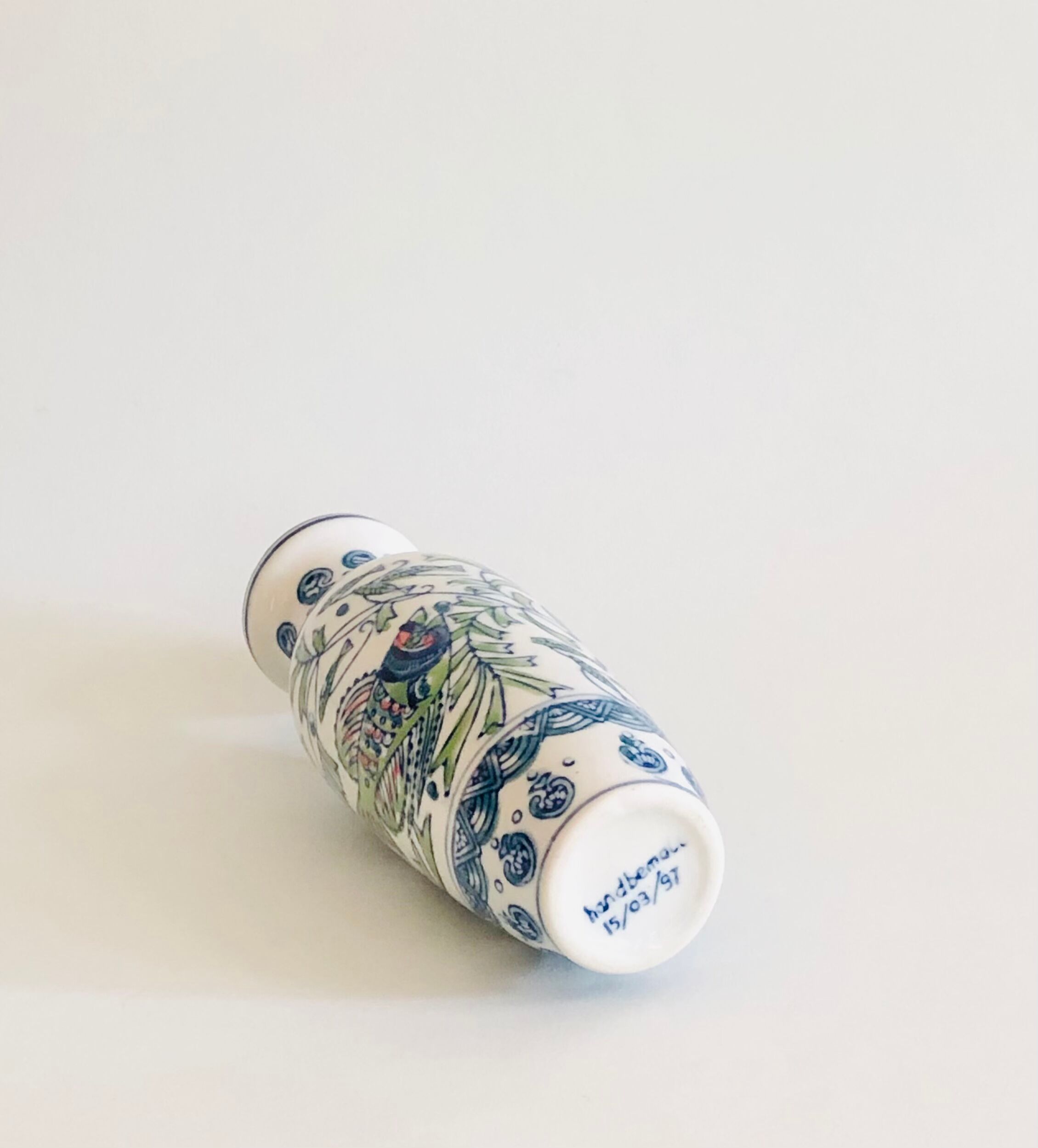 Hand-painted porcelain vase, Germany