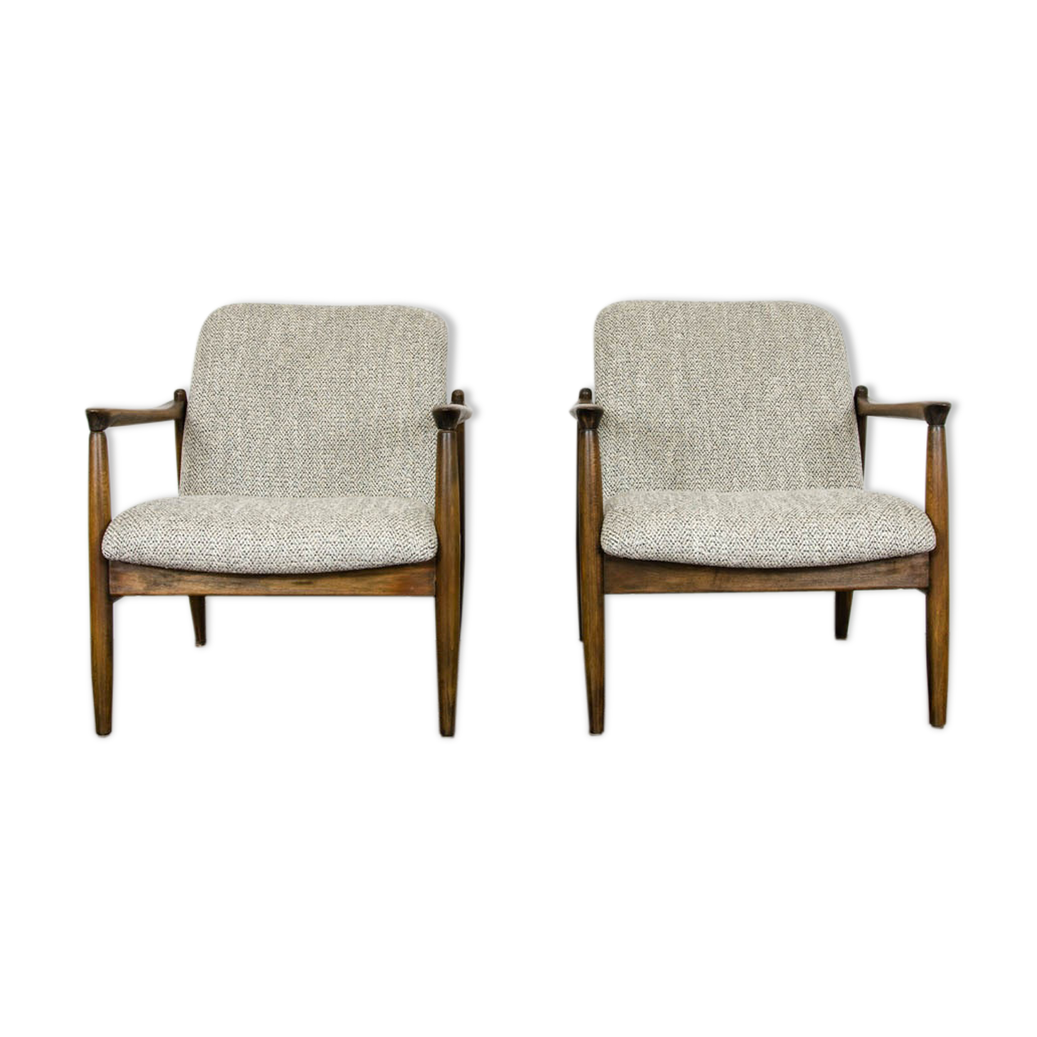 Paire de fauteuils Gfm 64 par Edmund Homa