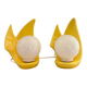 Pair of bright yellow POP lamps - 1980.