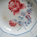 Lot of 2 plates Digoin and Sarreguemines