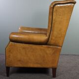 Classic sheepskin armchair
