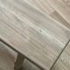 Solid wood farmhouse bench