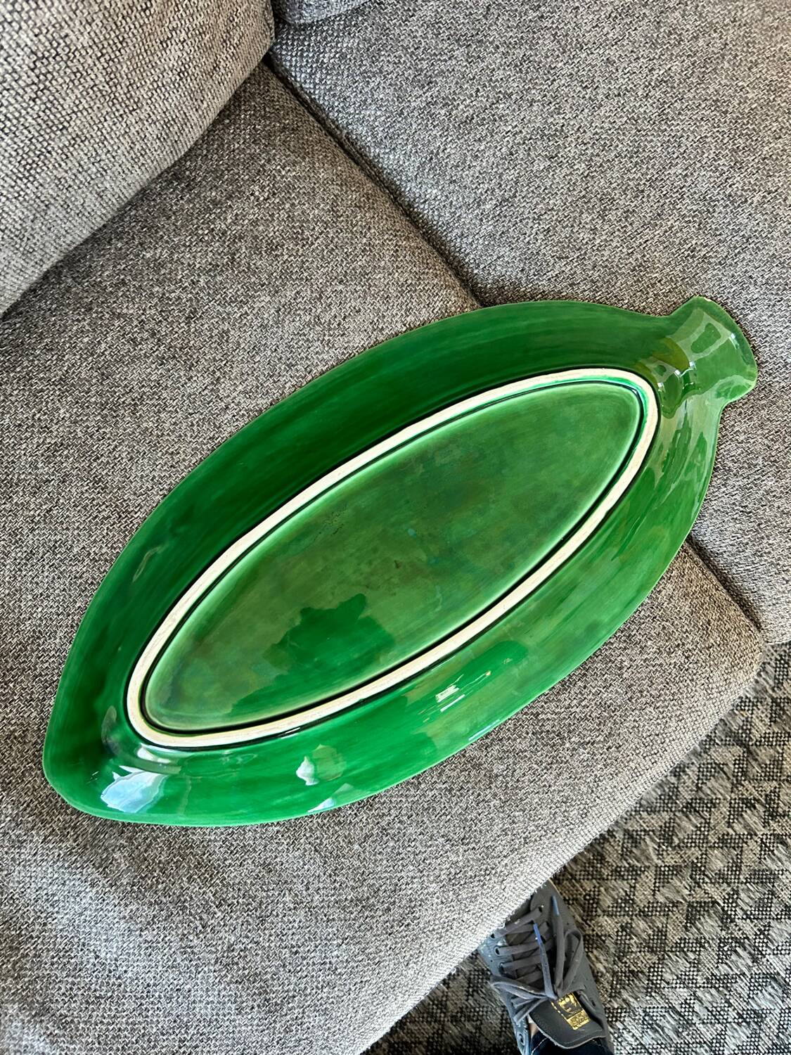 Serving dish Sarreguemines fish