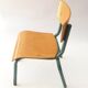 Chaise d'écolier bois blond