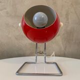 Red E.S Horn table lamp - 1960s
