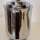 Old tea maker art deco metal and wood