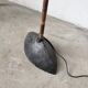 Lampadaire bronze et corde 1970