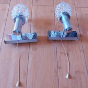 Pair of vintage 70's wall lights