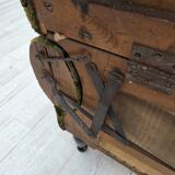 1930s, Danish 2-seater drop arm daybed/sofa, green furniture velour.